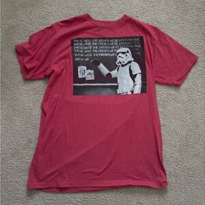 Star Wars Men’s Shirt Sleeve T-Shirt Stormtrooper